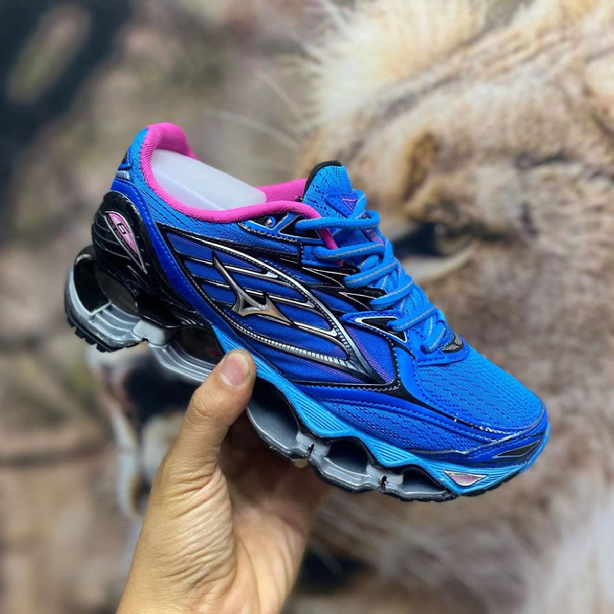 Mizuno azul e rosa hotsell