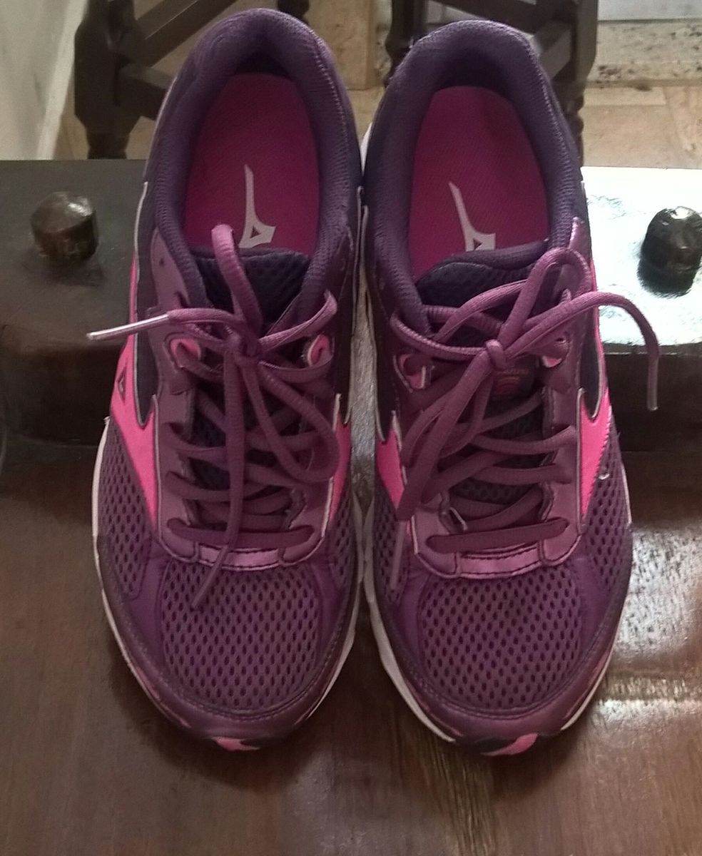 mizuno roxo com rosa