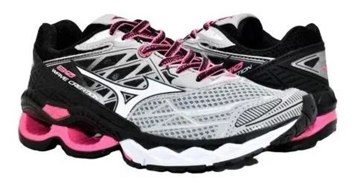 tênis mizuno creation 20 rosa