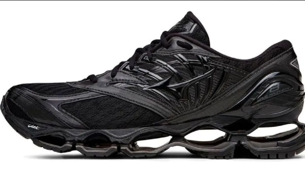 tenis preto masculino mizuno