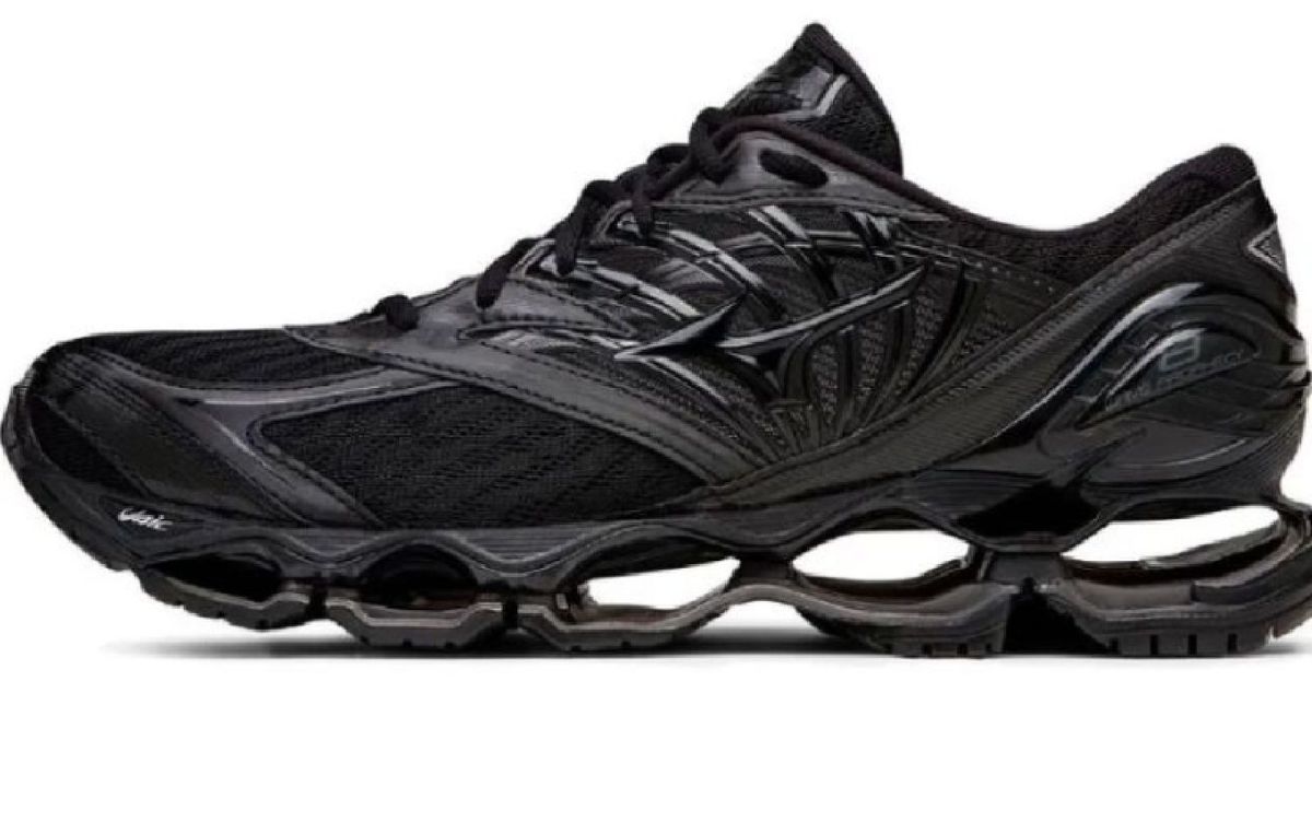 mizuno todo preto feminino