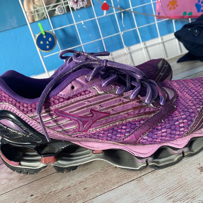 Mizuno prophecy store 5 feminino roxo