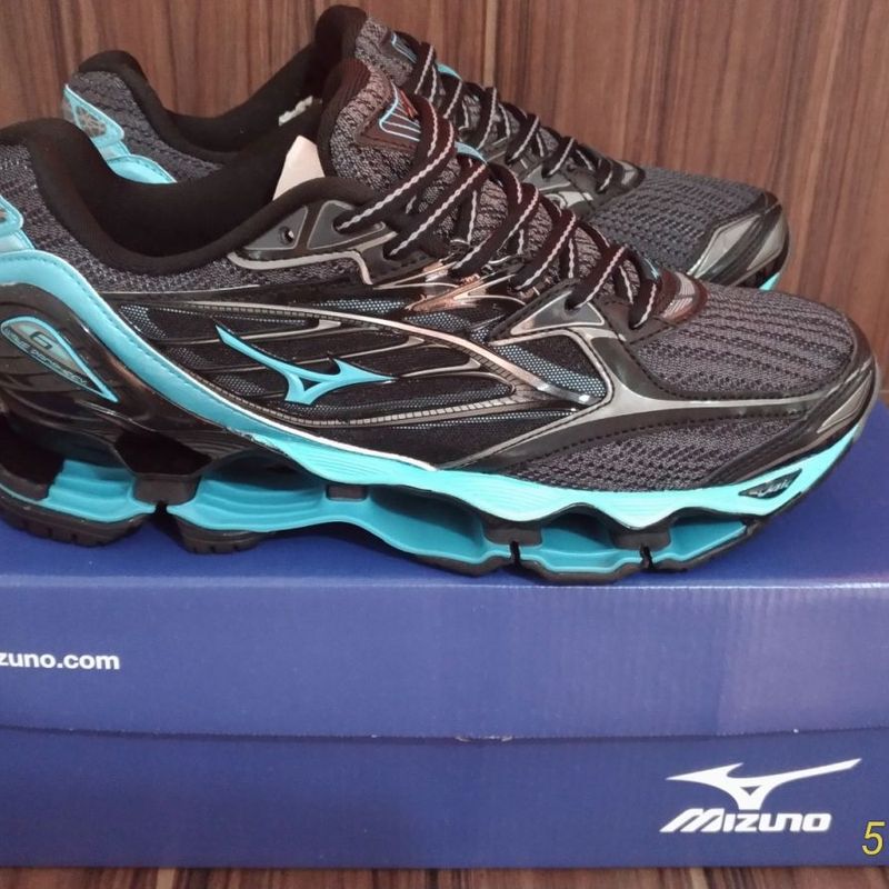 Mizuno prophecy 5 shop azul e verde agua