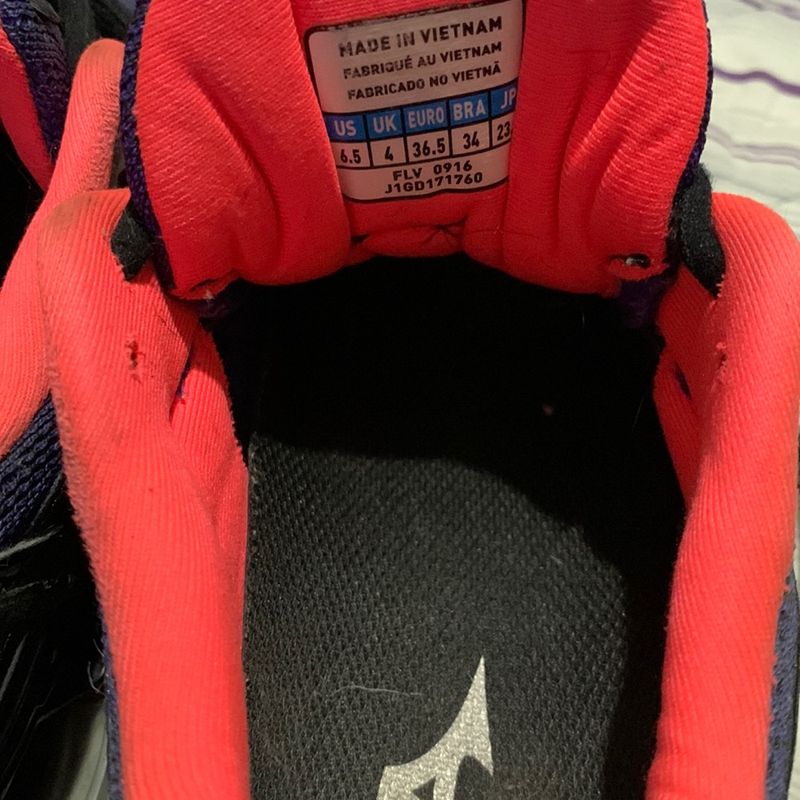 Mizuno Wave Prophecy 6 Roxo T nis Feminino Mizuno Usado 92061560