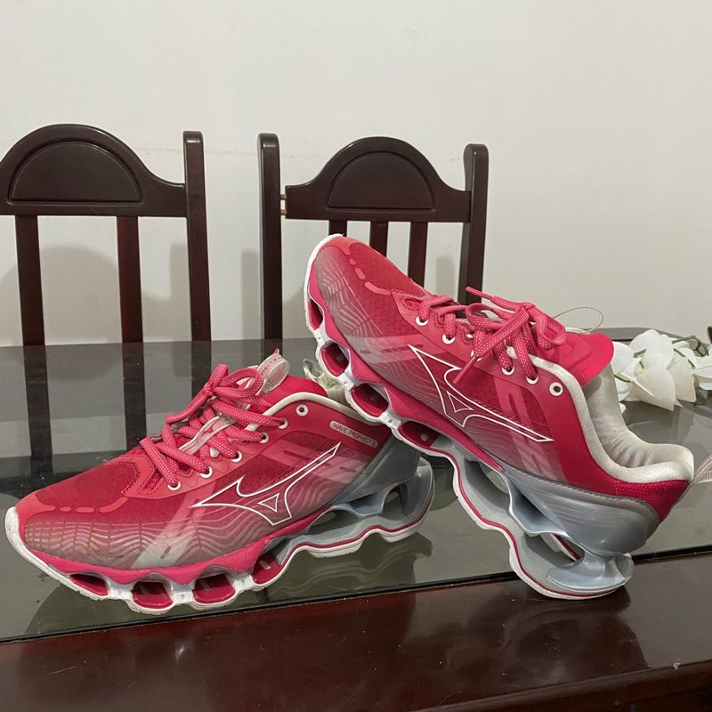 Mizuno wave prophecy outlet feminino rosa