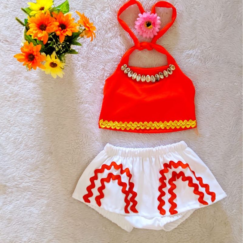 Moana Baby 1 Ano Roupa Infantil para Beb Usado 82075247 enjoei