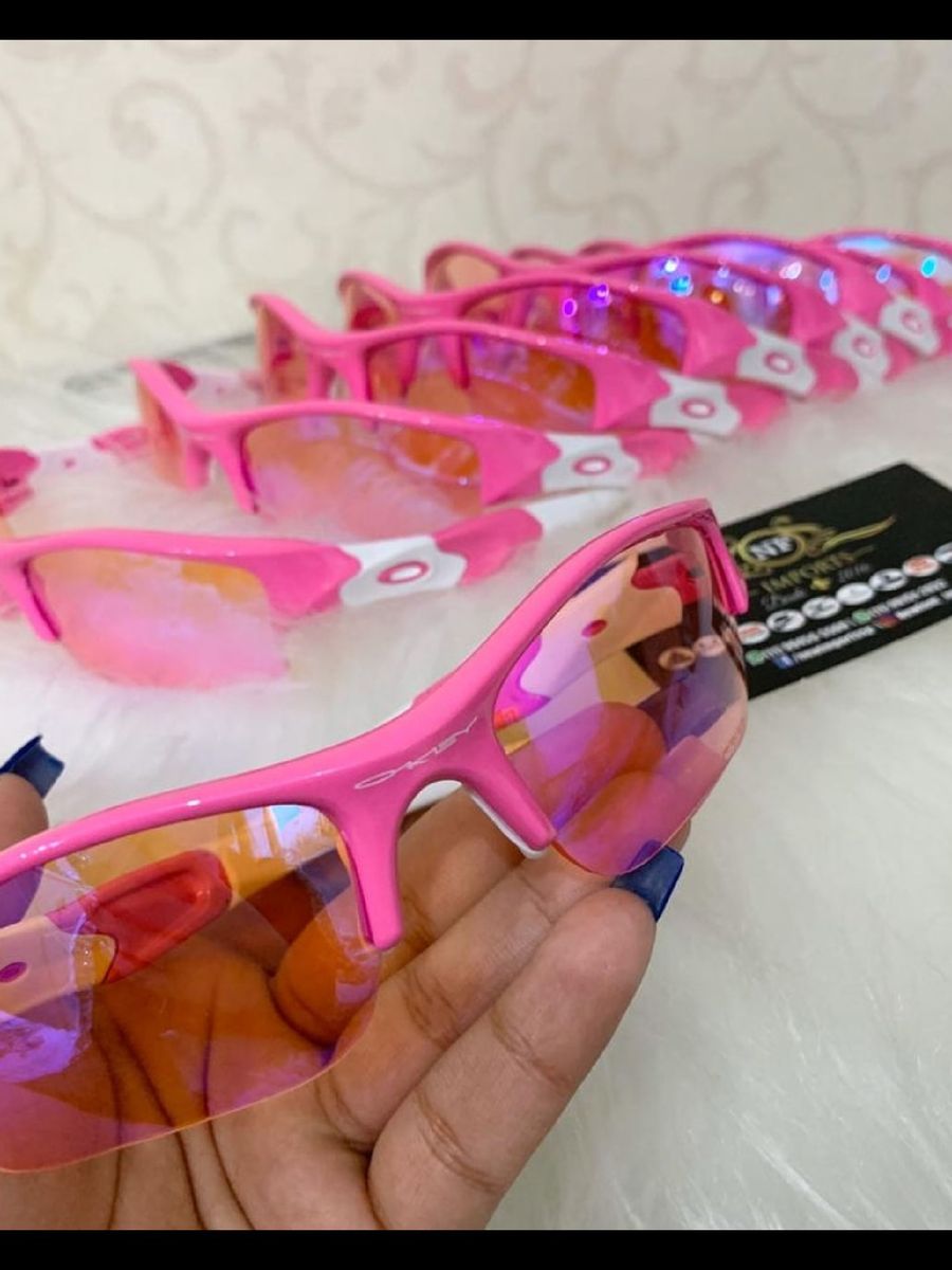 tenis oakley flak rosa