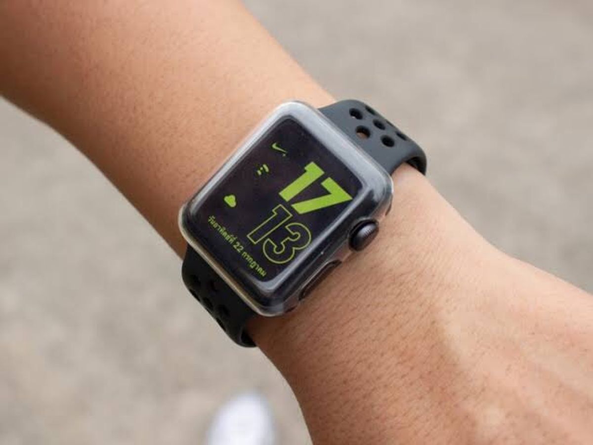 relogio apple watch serie 3 nike
