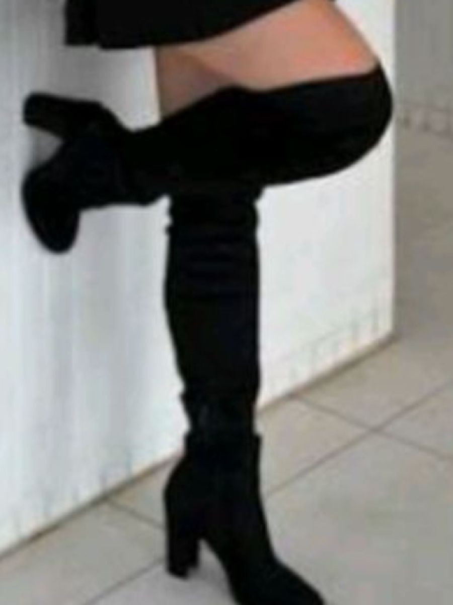 botas over salto grosso
