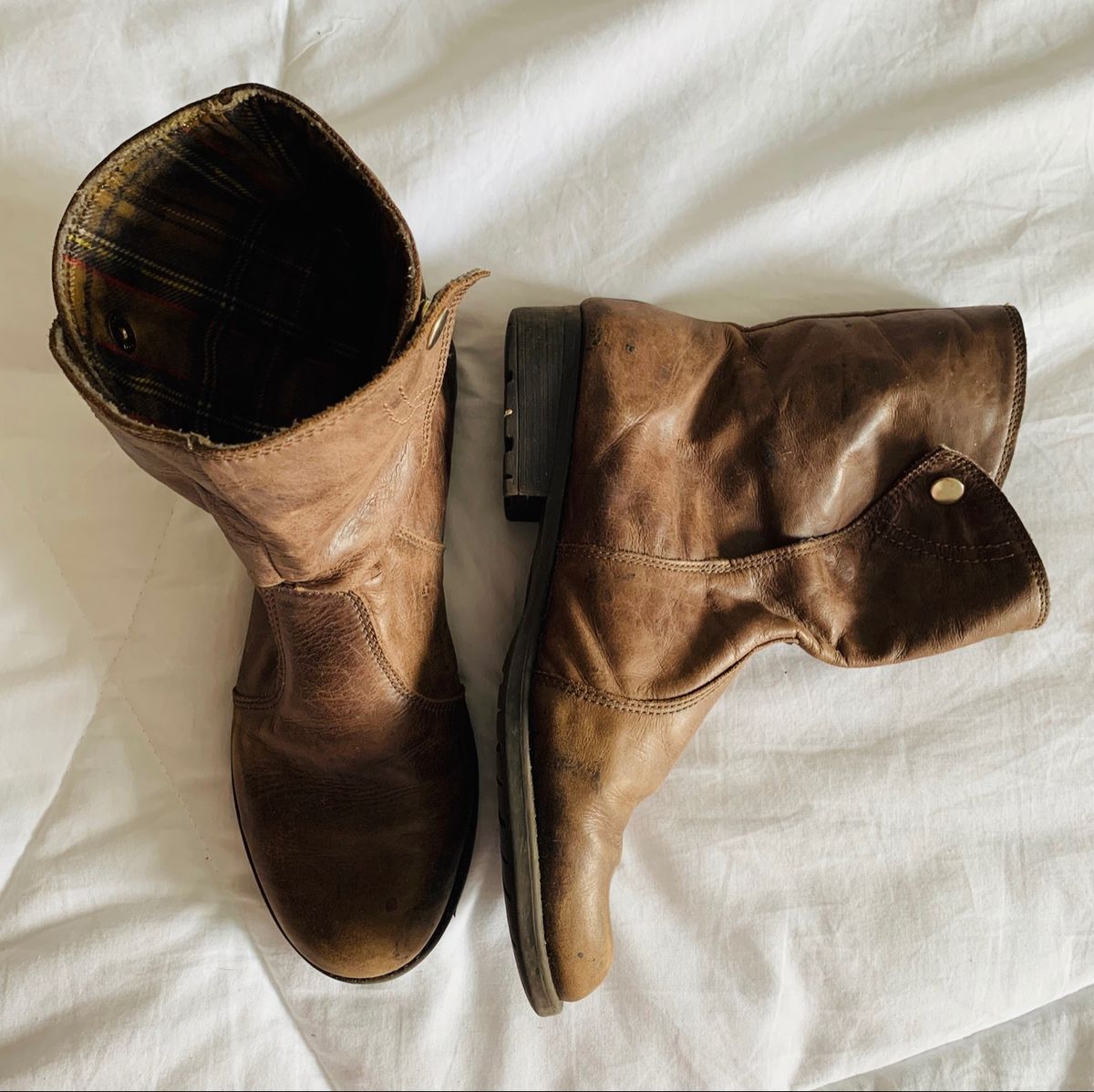 botas cano curto sem salto