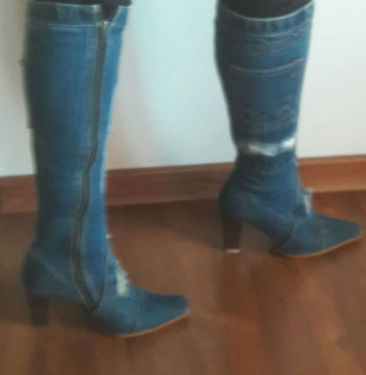 botas femininas jeans