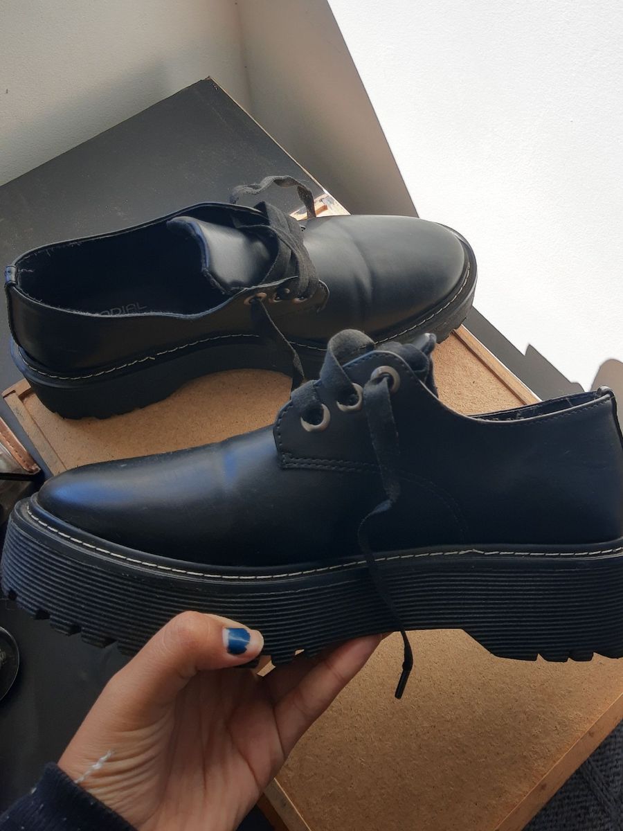 bota oxford feminina