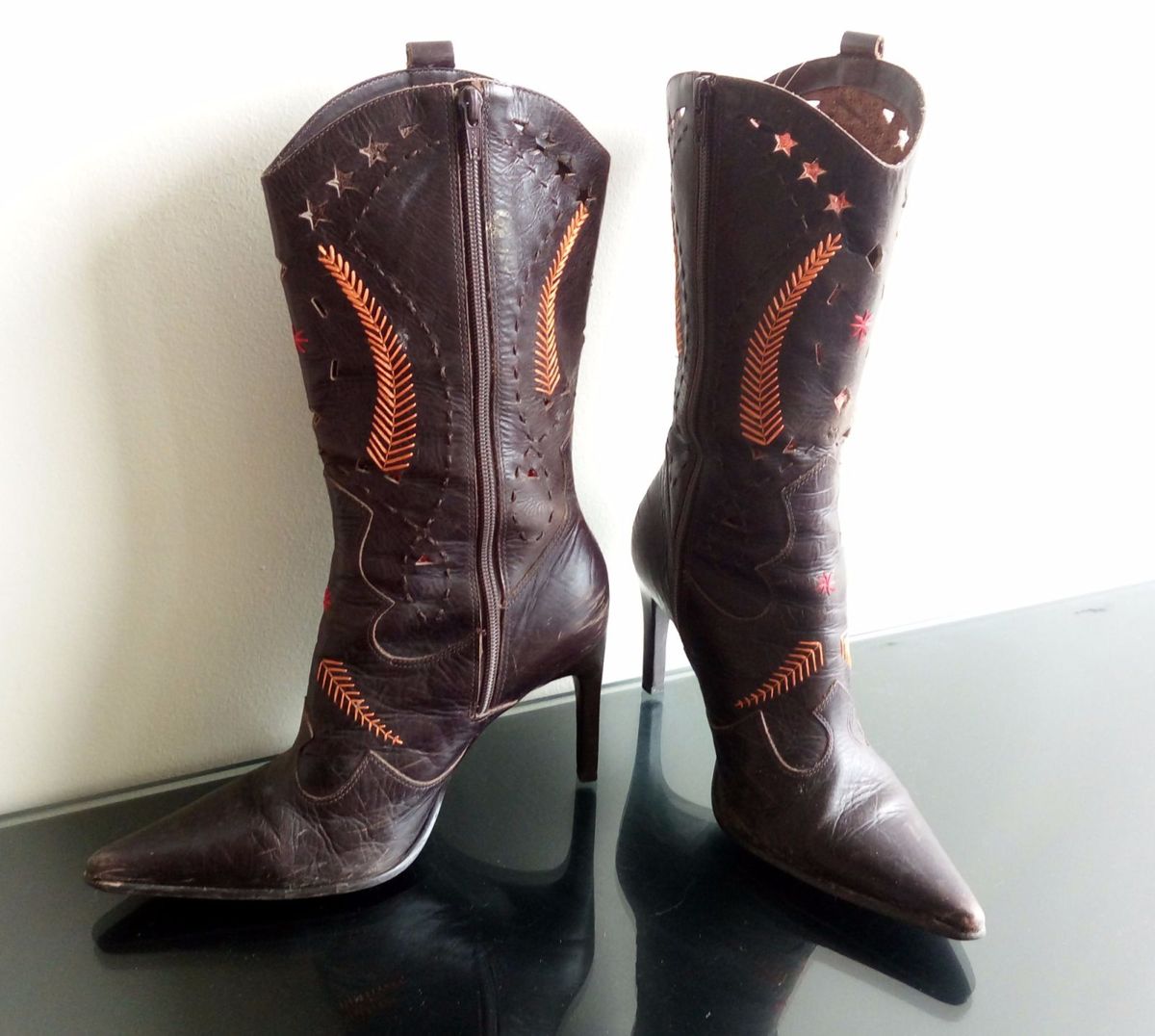 bota vaqueira feminina