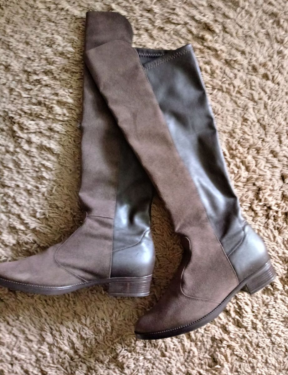 bota over camurça vizzano