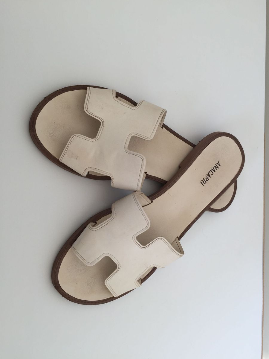 rasteirinha h branca