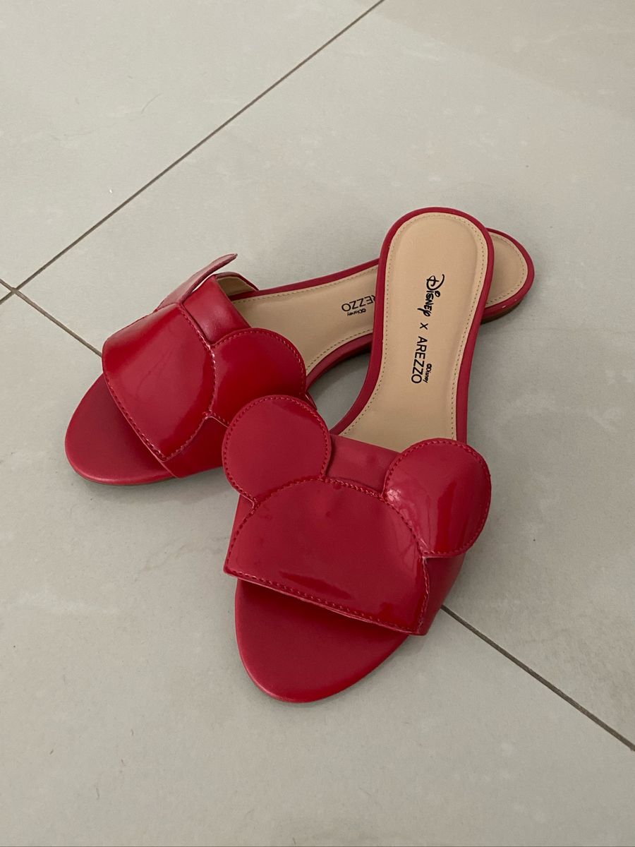 rasteirinha arezzo mickey