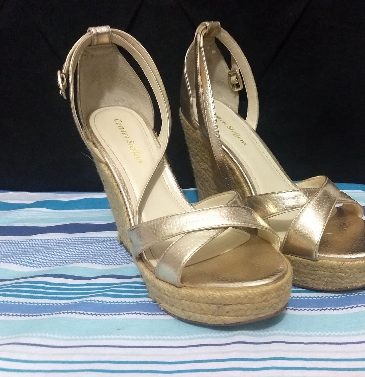 sandalia anabela carmen steffens