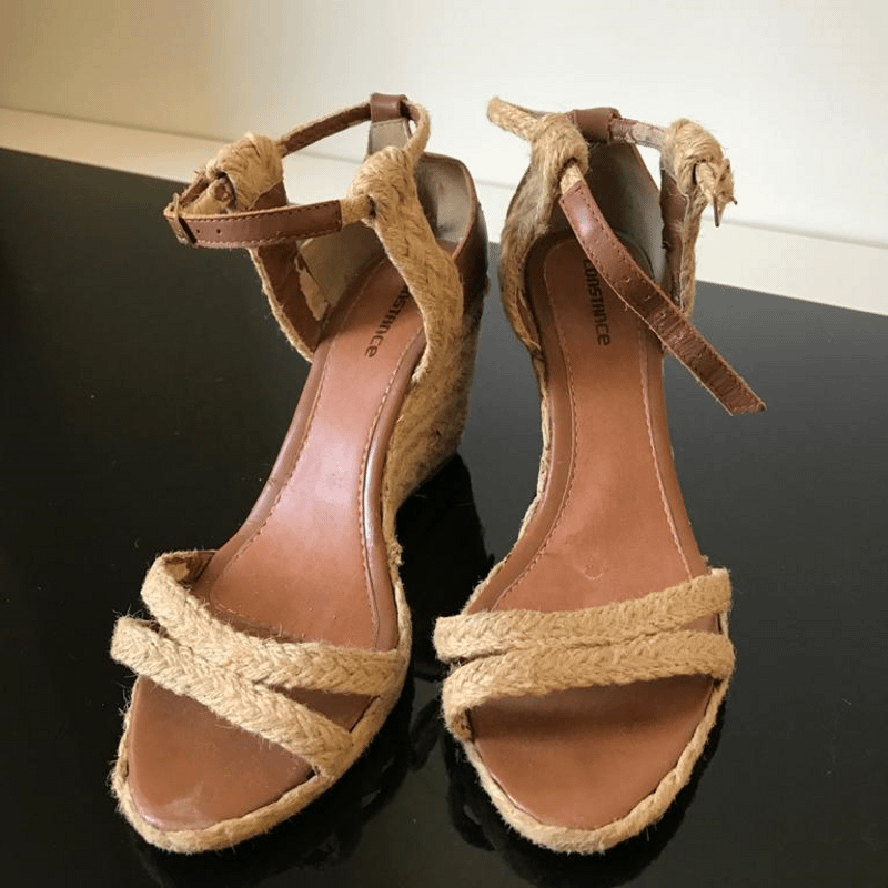 sandalia de corda constance