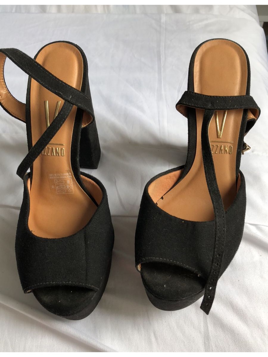 sandália de salto via marte