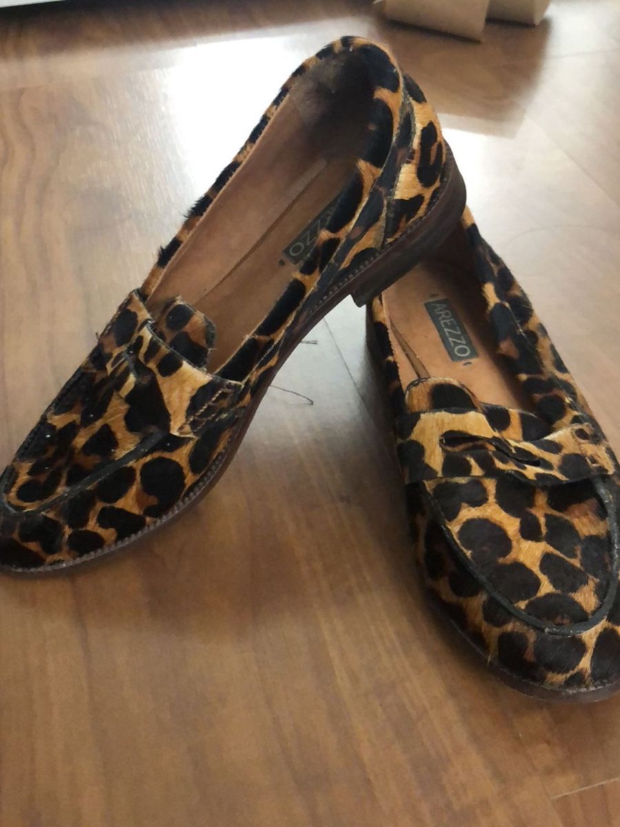 mocassim onça arezzo