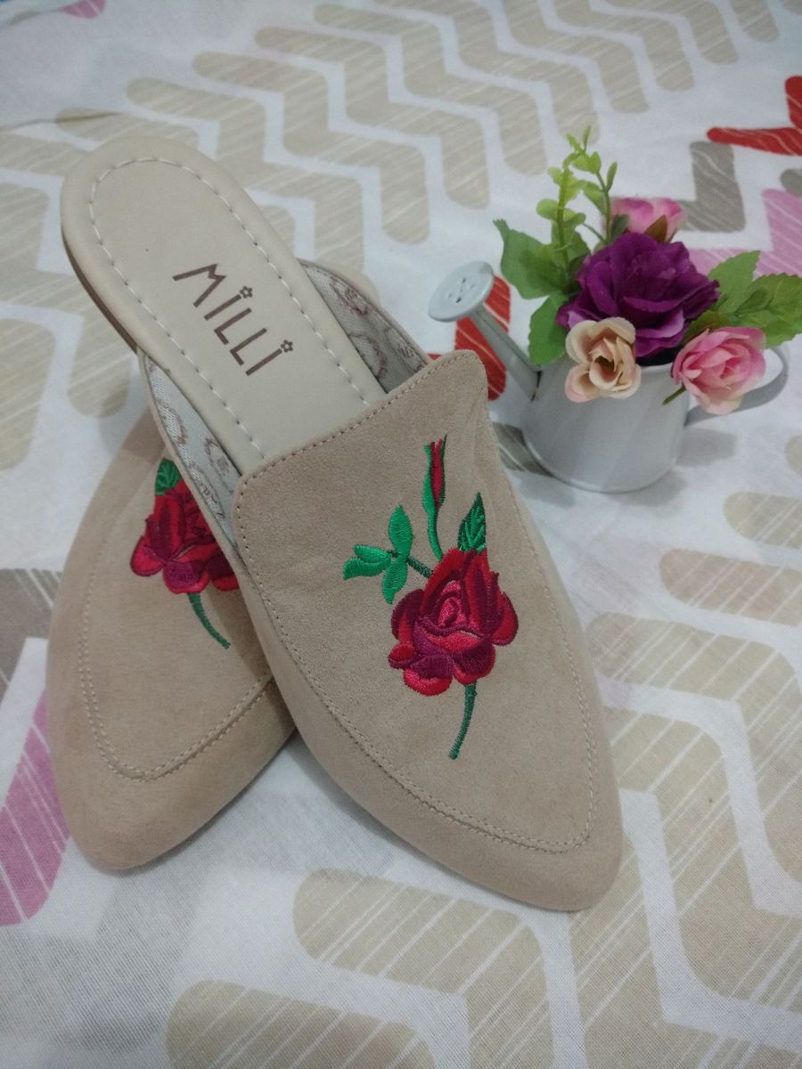 sapatilha mule milli