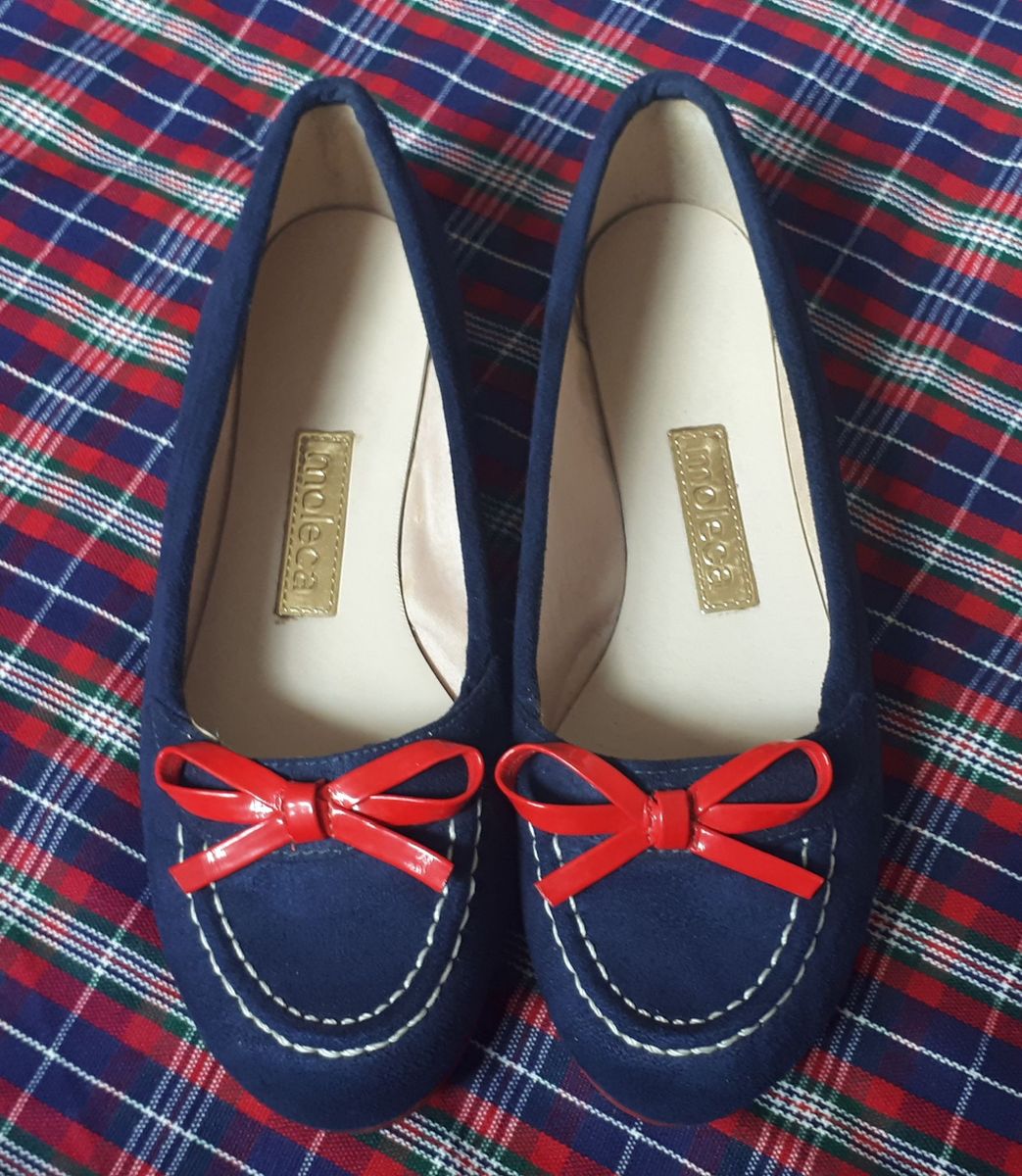 sapatilha moleca azul marinho