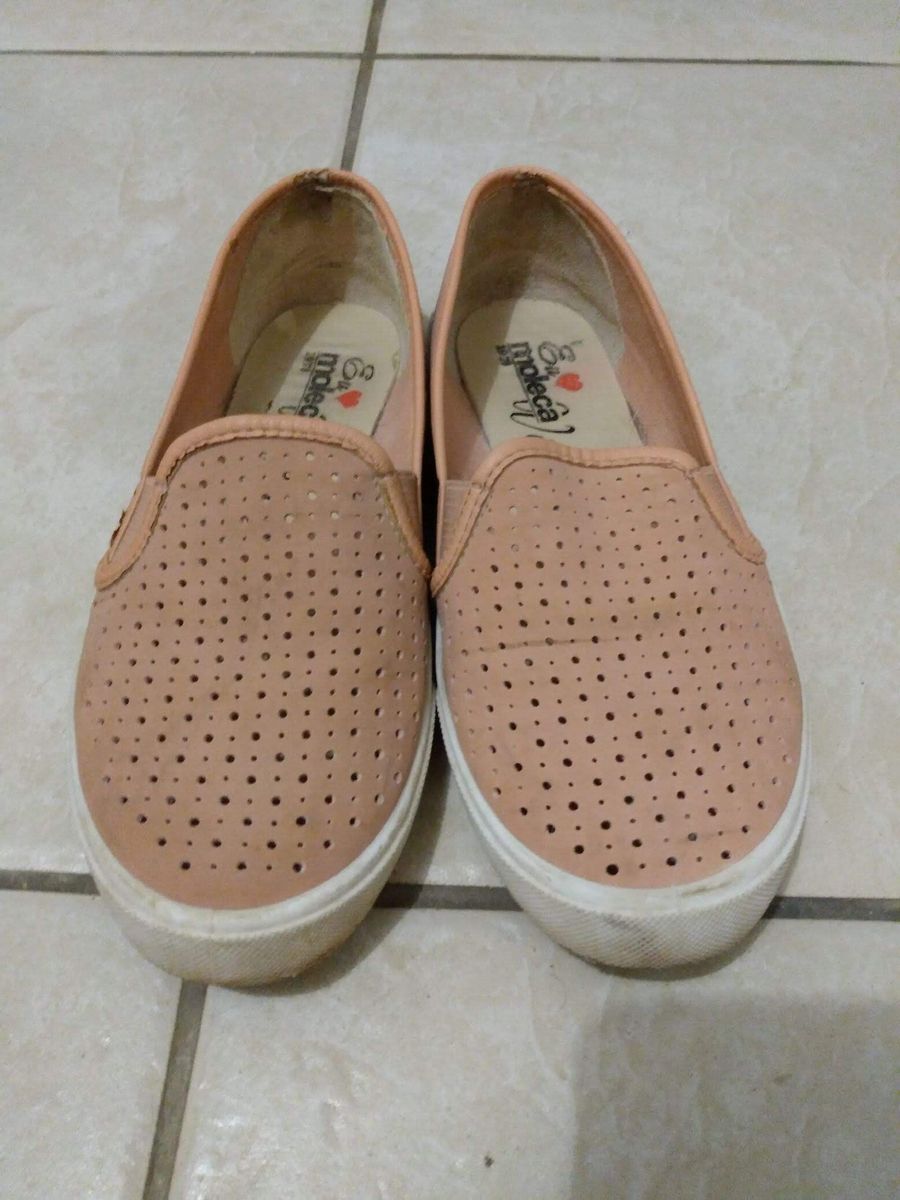 slip on moleca nude
