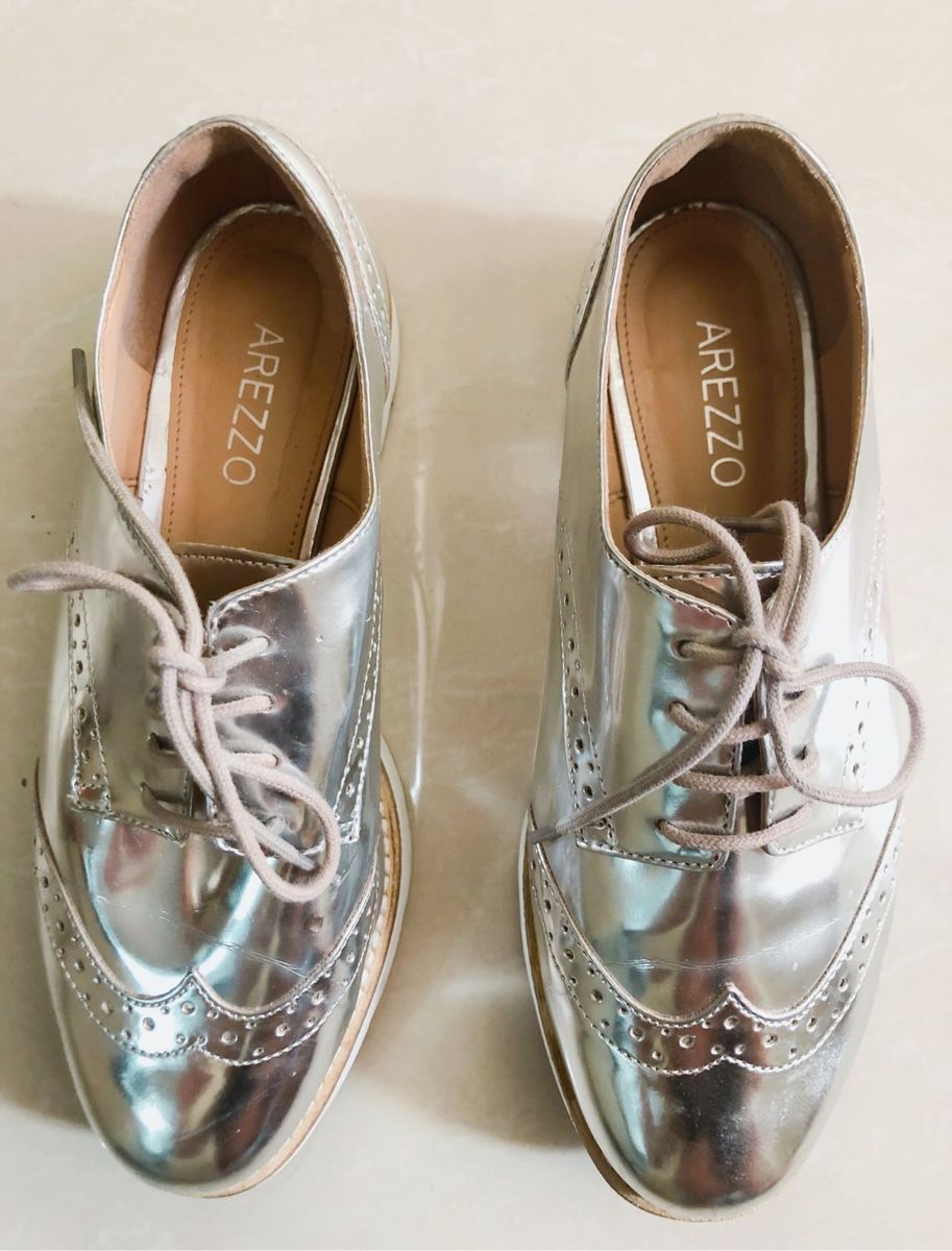 oxford feminino prata