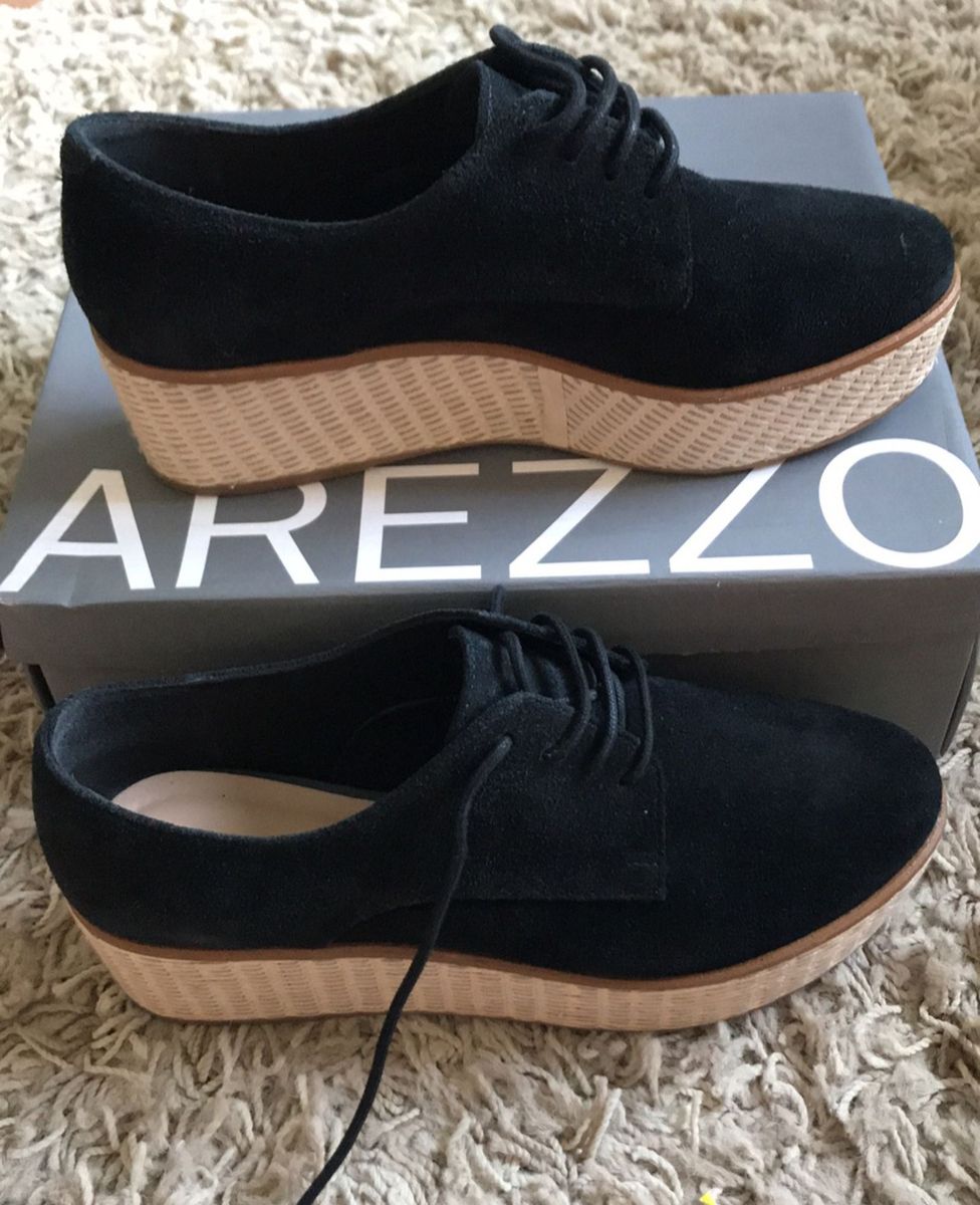 tenis oxford plataforma