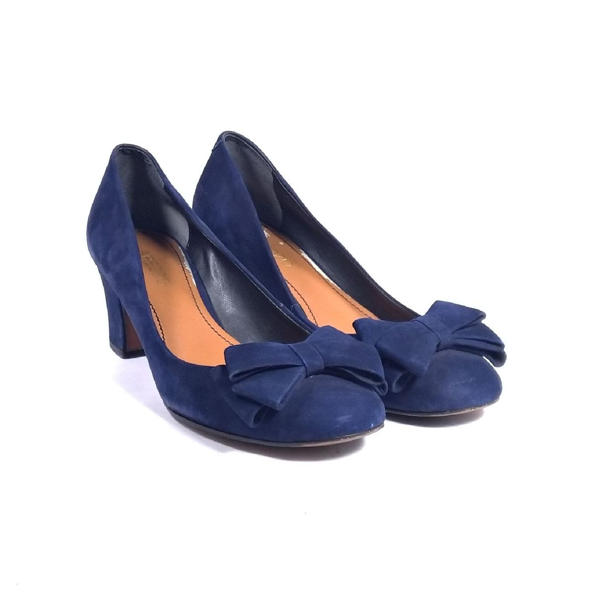 scarpin arezzo azul