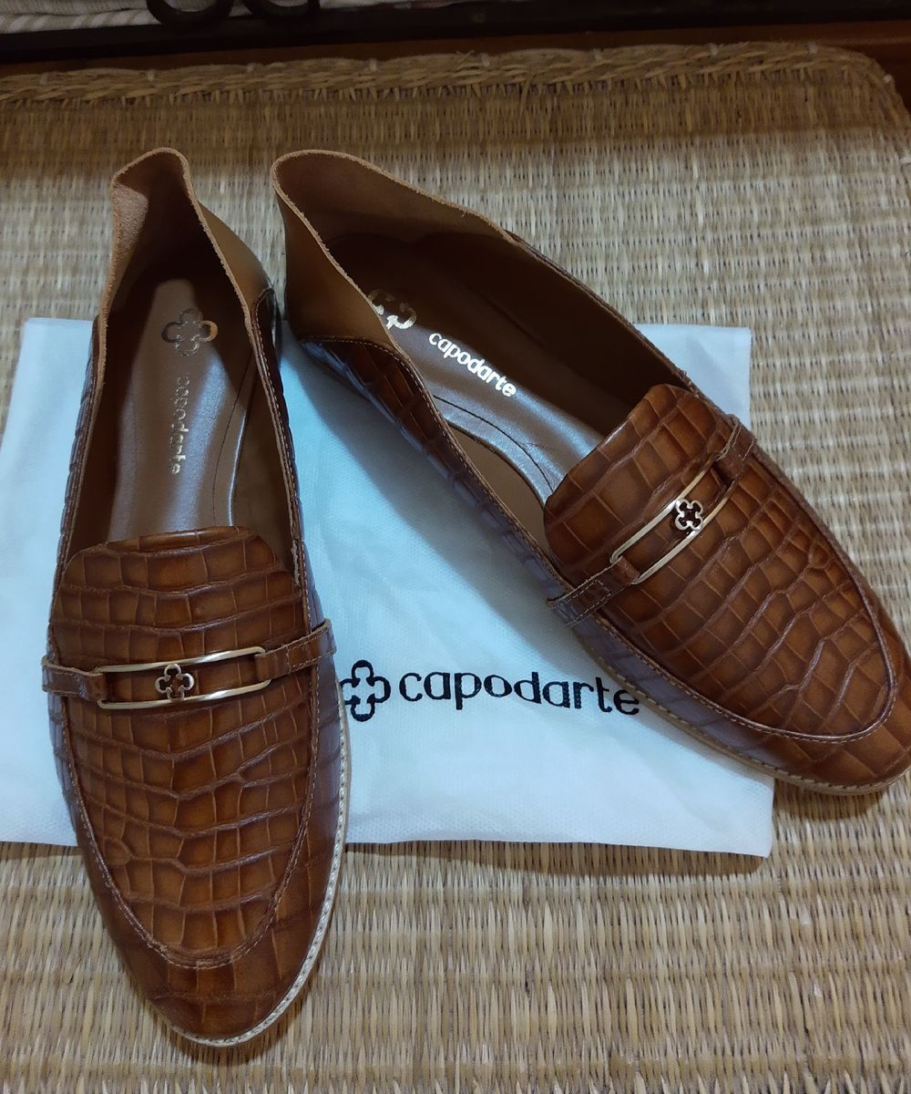 mocassim feminino capodarte