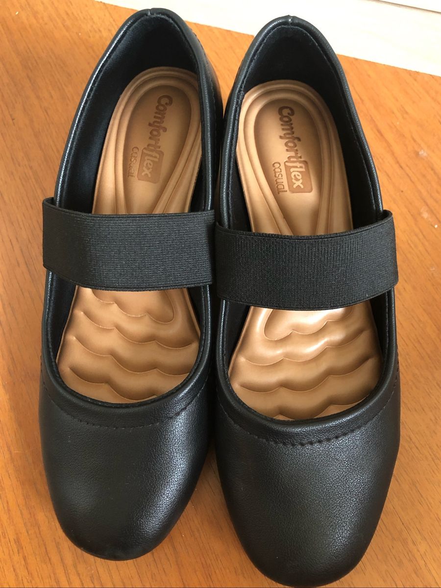 sapato boneca feminino comfortflex