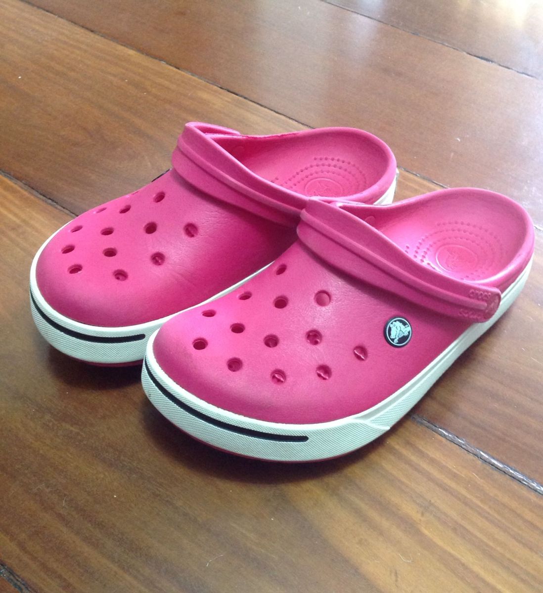 sapato crocs rosa