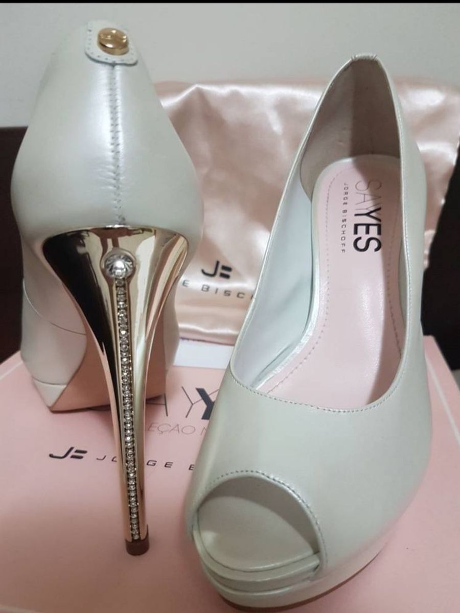 sapato de noiva jorge bischoff