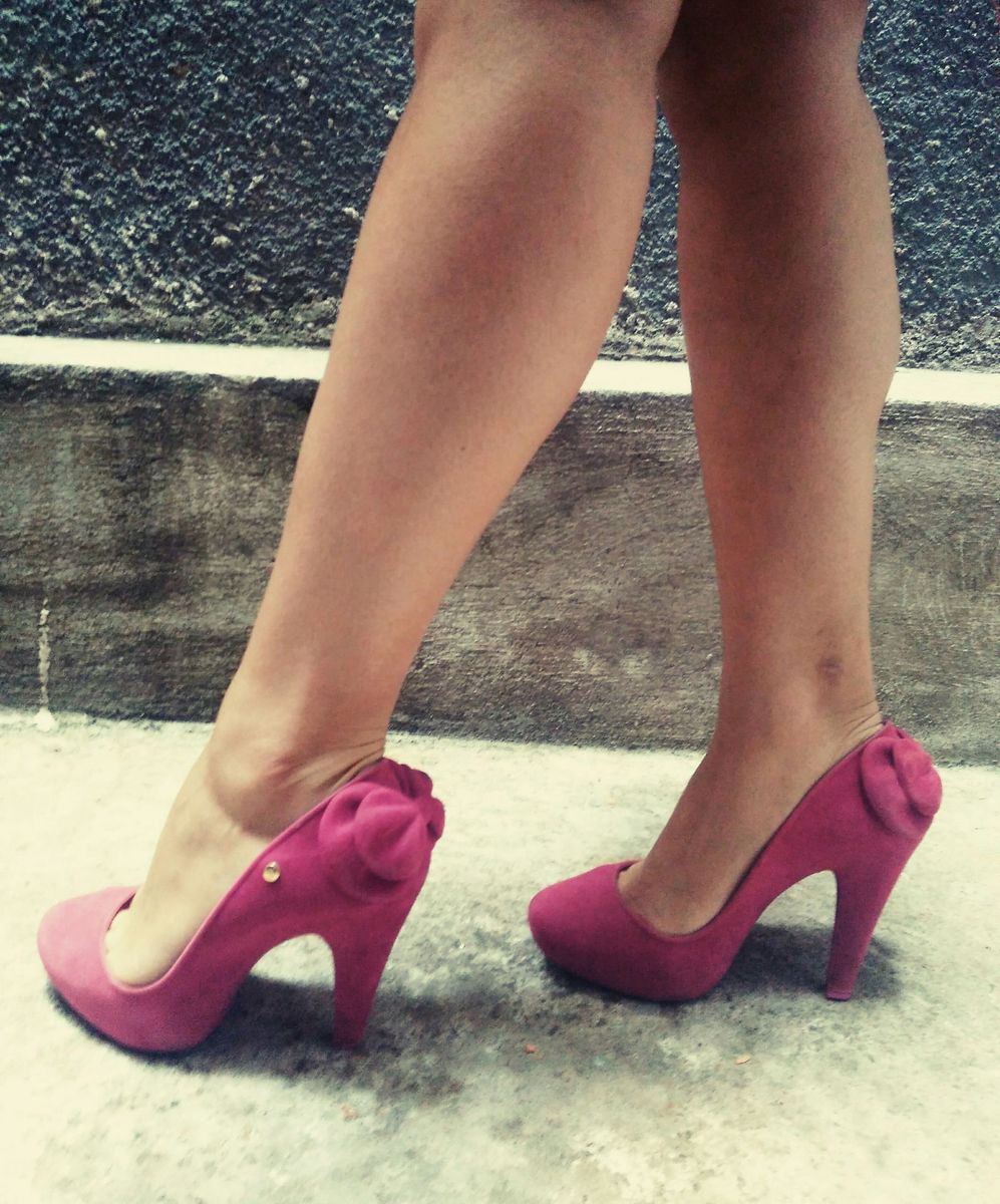 melissa salto alto rosa