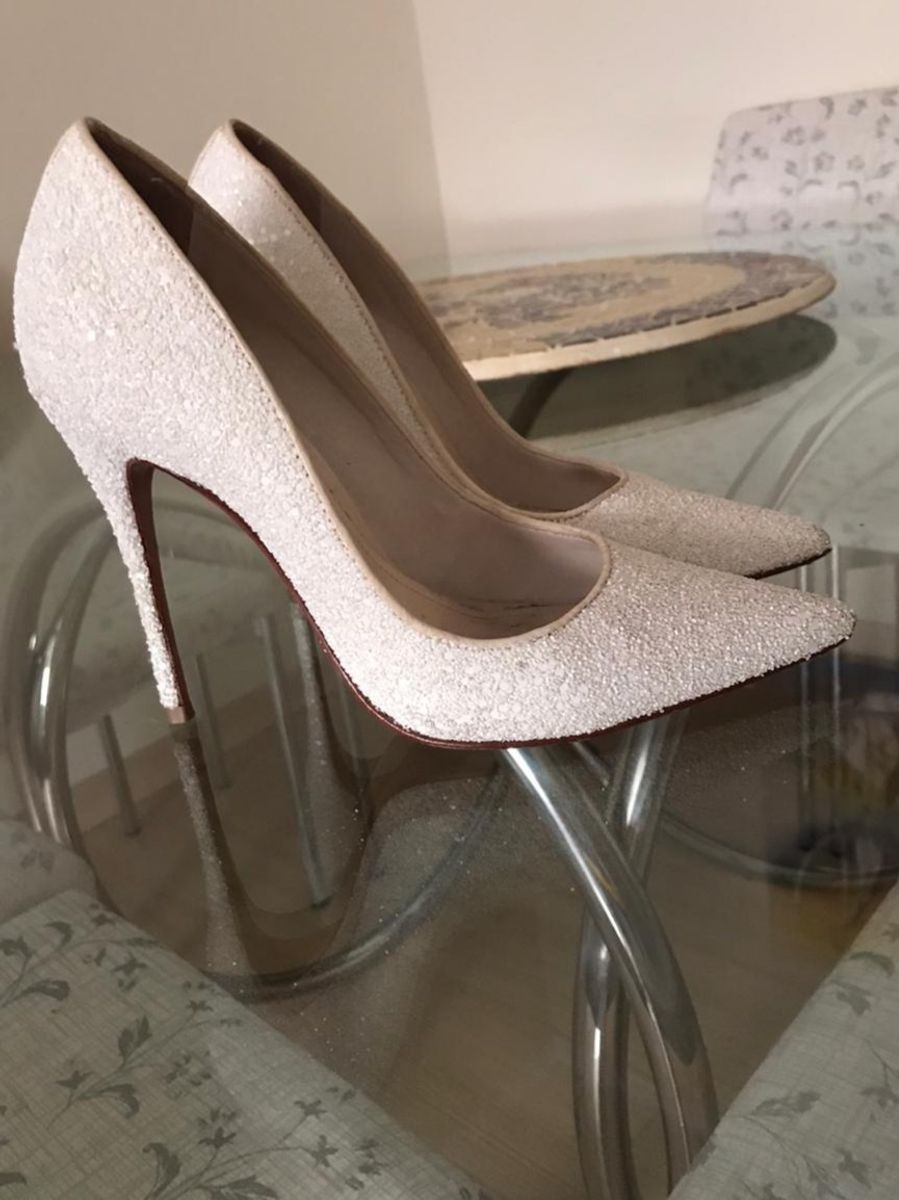 schutz sapato branco