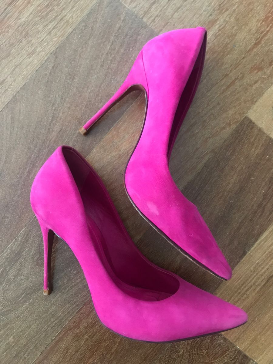 scarpin schutz rosa