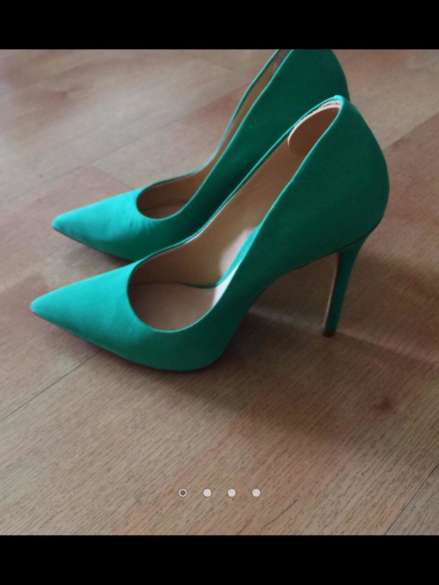 scarpin schutz verde