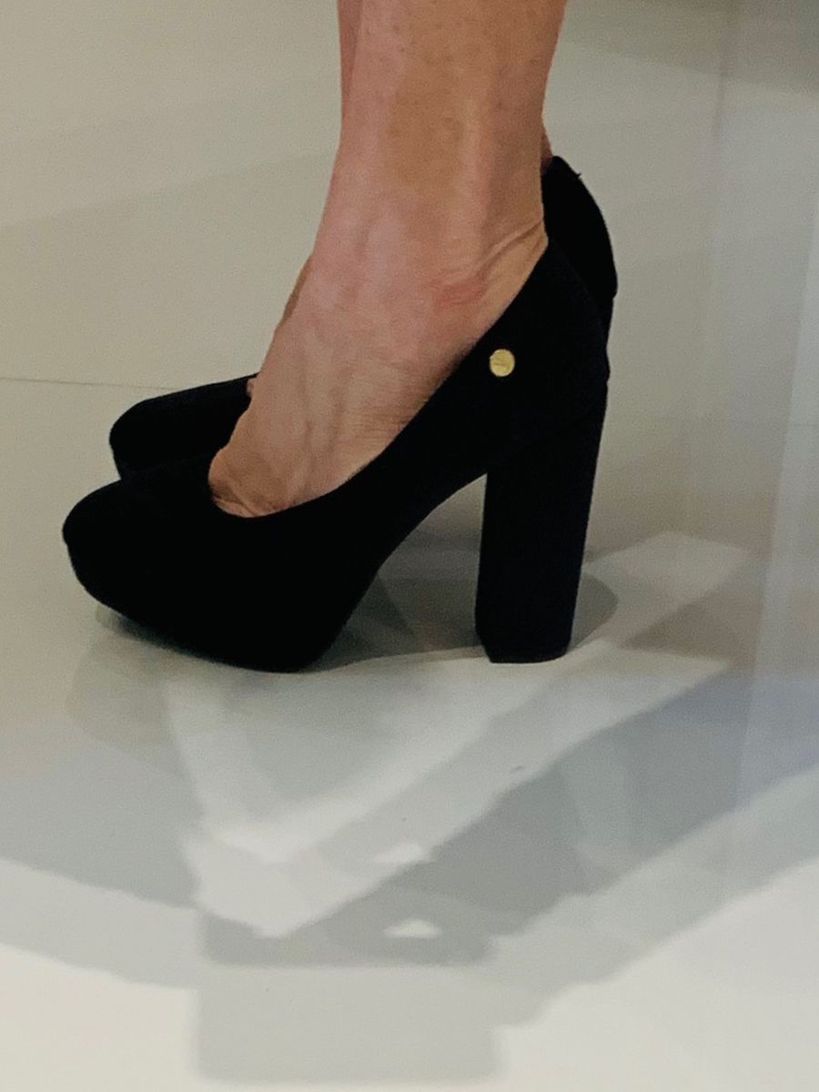 sapato feminino vizzano preto