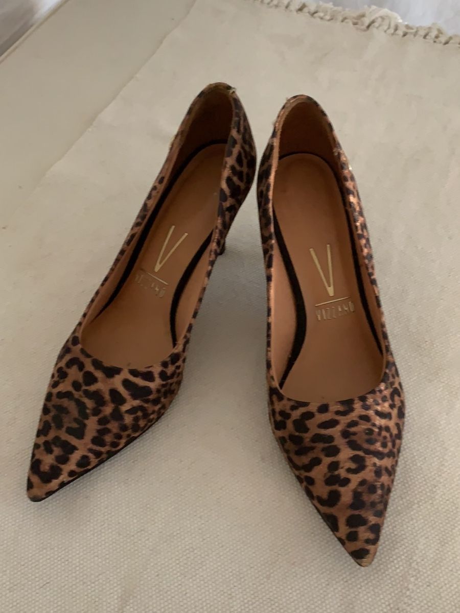 scarpin vizzano animal print