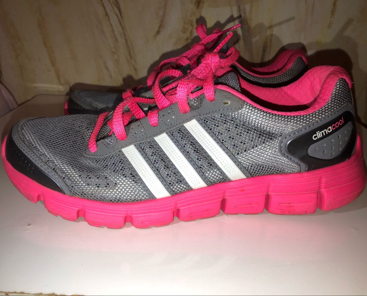 tenis adidas climacool feminino rosa