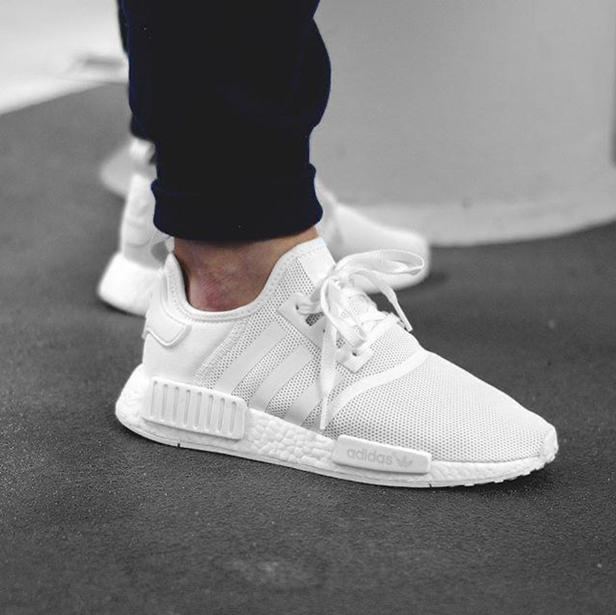 adidas nmd branco feminino