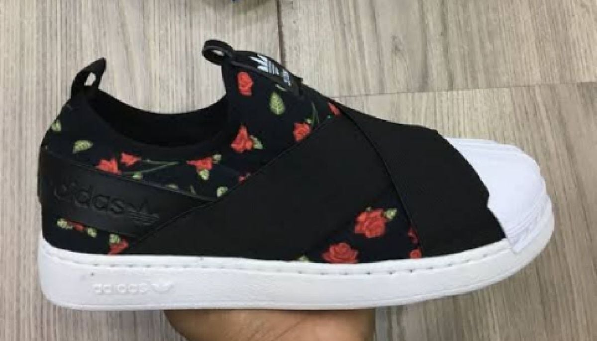 adidas slip on elastico
