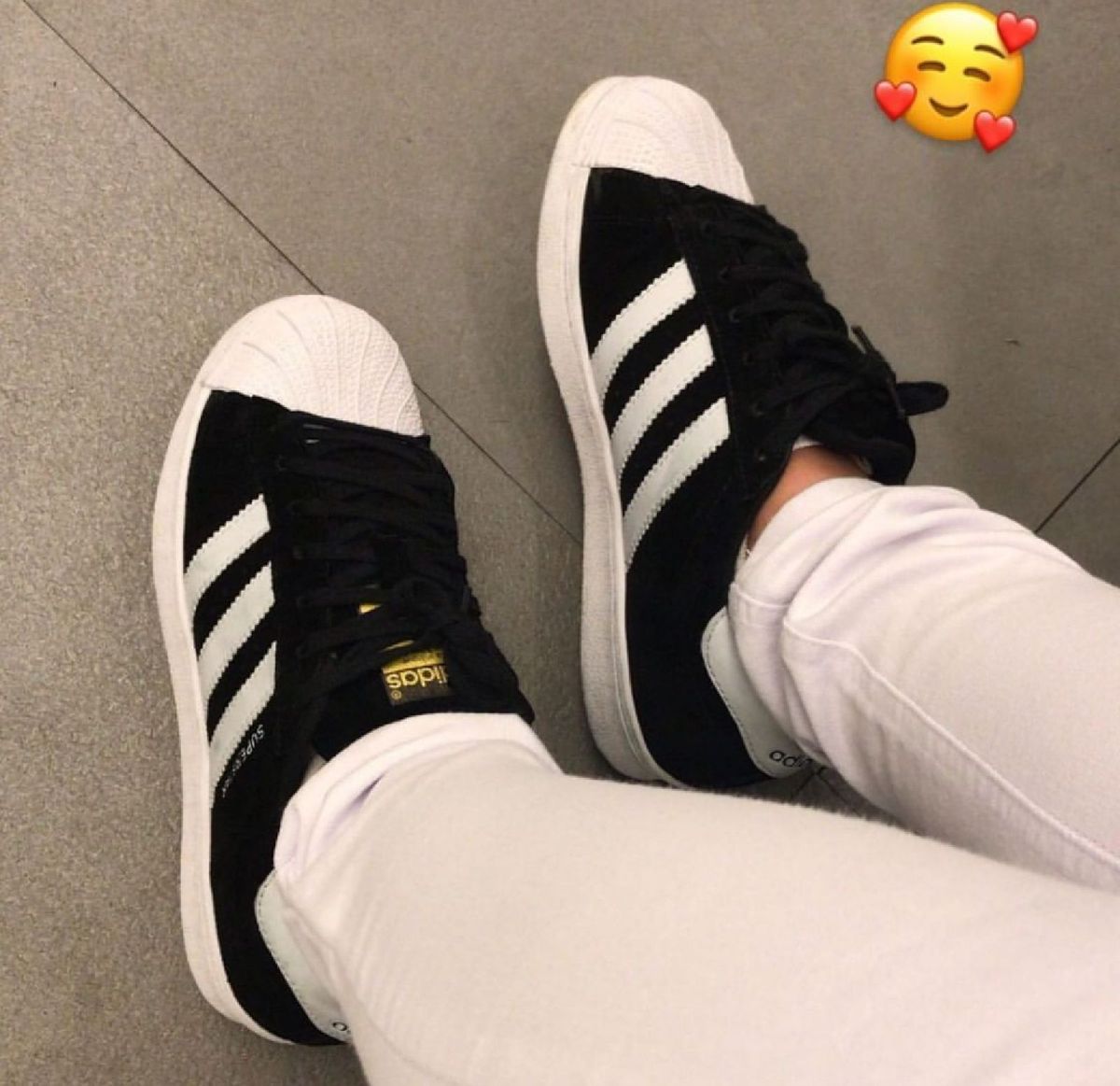 adidas superstar preto feminino