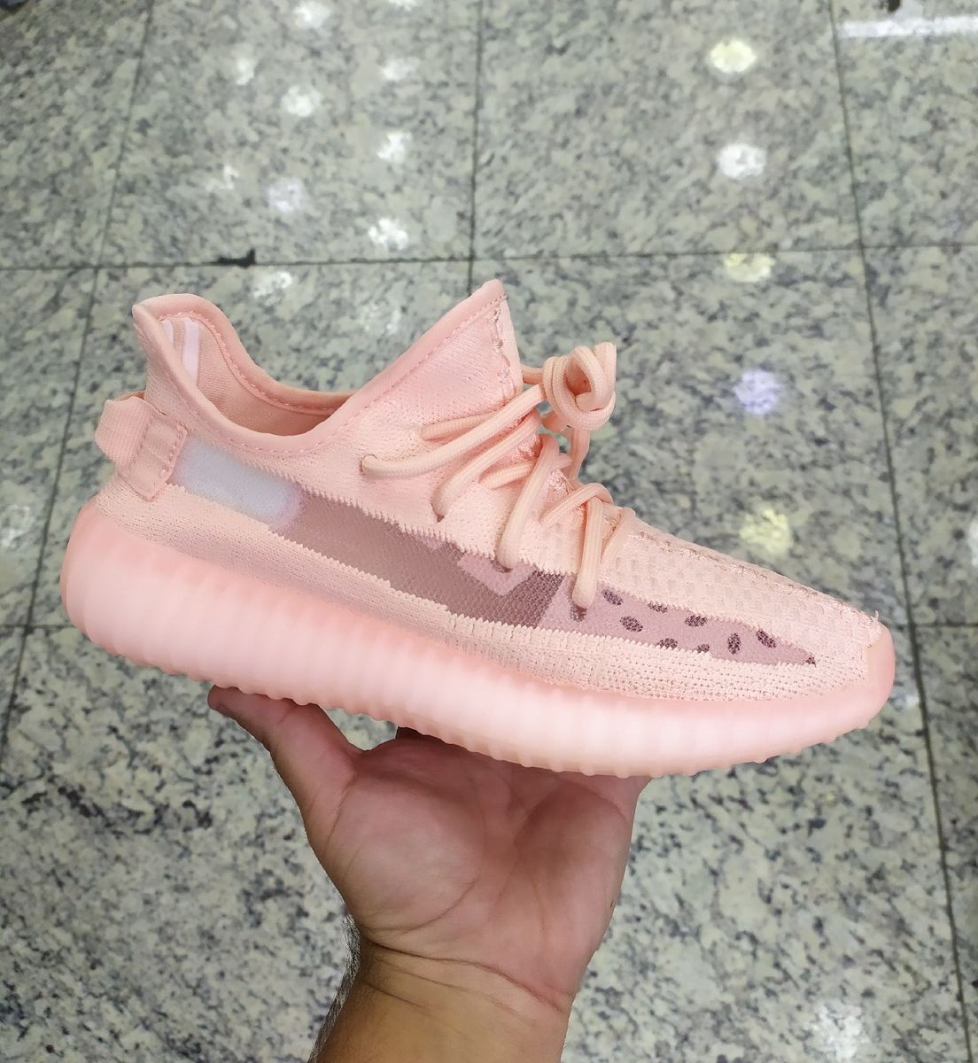 rose gold yeezys 350