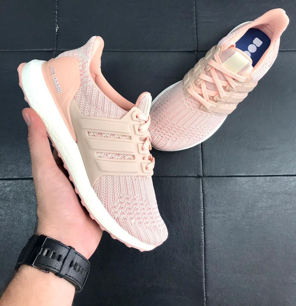 tenis adidas boost feminino rosa