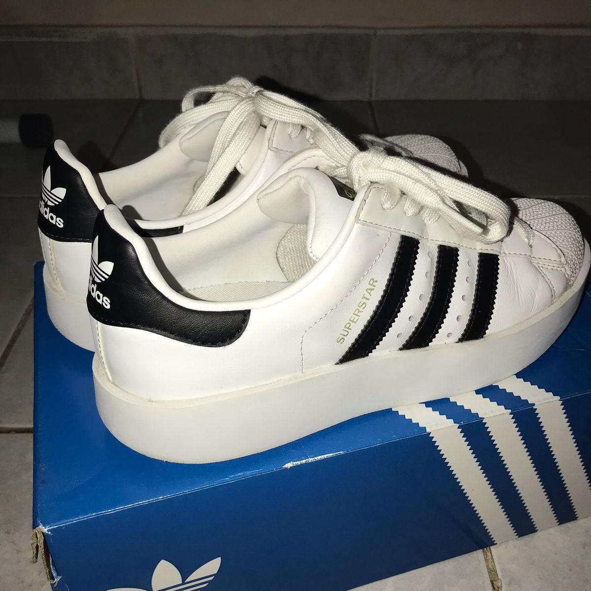 adidas plataforma feminino