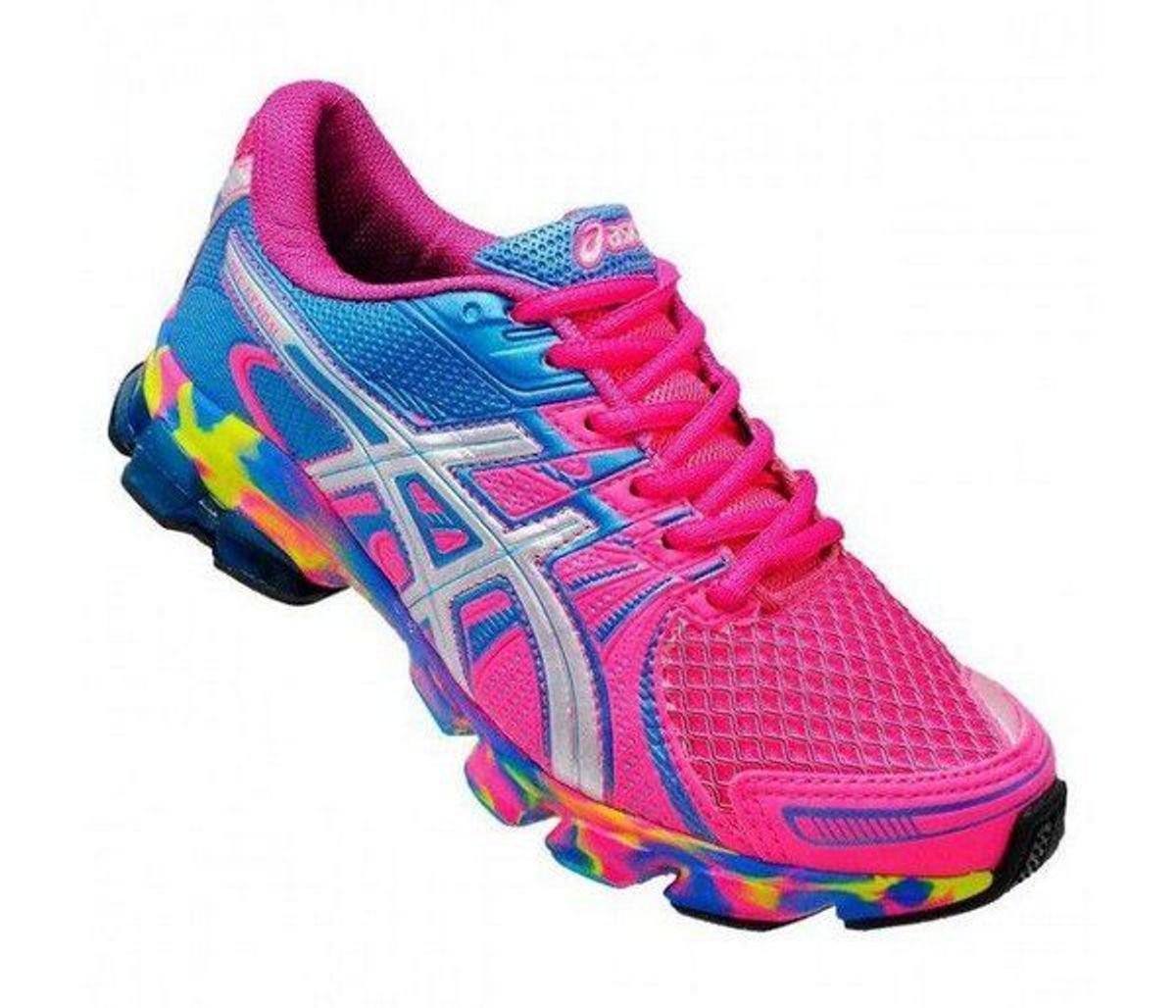 asics gel sendai feminino verde