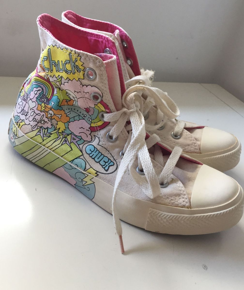 all star converse estampado