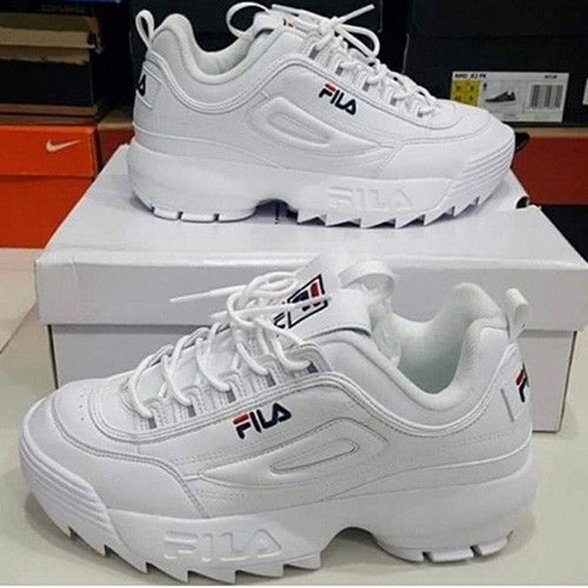 tenis fila disruptor outlet